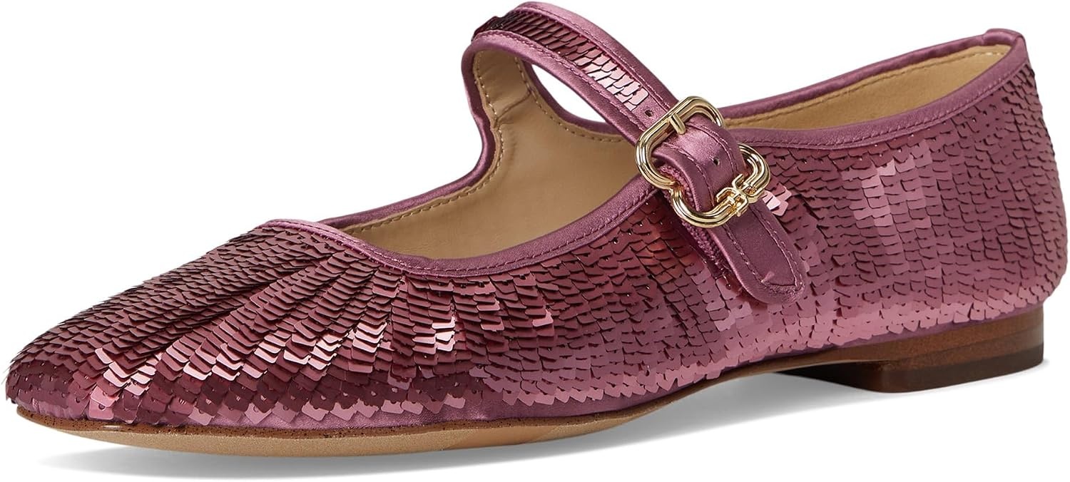 image:imageSam Edelman Womens MichaelaMary Jane FlatElderberry Sequin