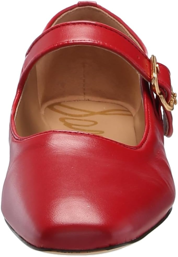 image:imageSam Edelman Womens MichaelaMary Jane FlatScarlet