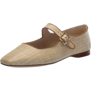 Sam Edelman Womens MichaelaMary Jane Flat(Bleached Beechwood)