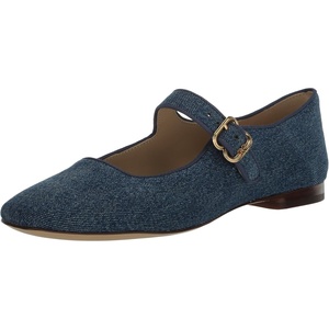 Sam Edelman Womens MichaelaMary Jane Flat(Blue Stone)