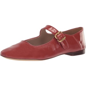 Sam Edelman Womens MichaelaMary Jane Flat(Dark Auburn Rust)