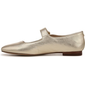 Sam Edelman Womens MichaelaMary Jane Flat(Gold Leaf)