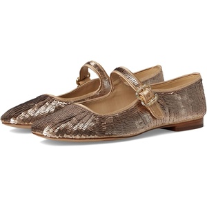 Sam Edelman Womens MichaelaMary Jane Flat(Gold Sequin)