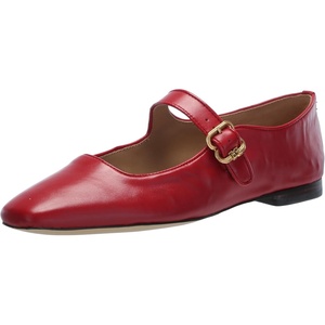 Sam Edelman Womens MichaelaMary Jane Flat(Scarlet)