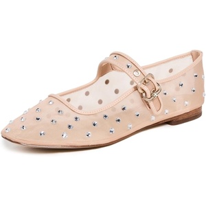 Sam Edelman Womens MichaelaMary Jane Flat(Vintage Pink)